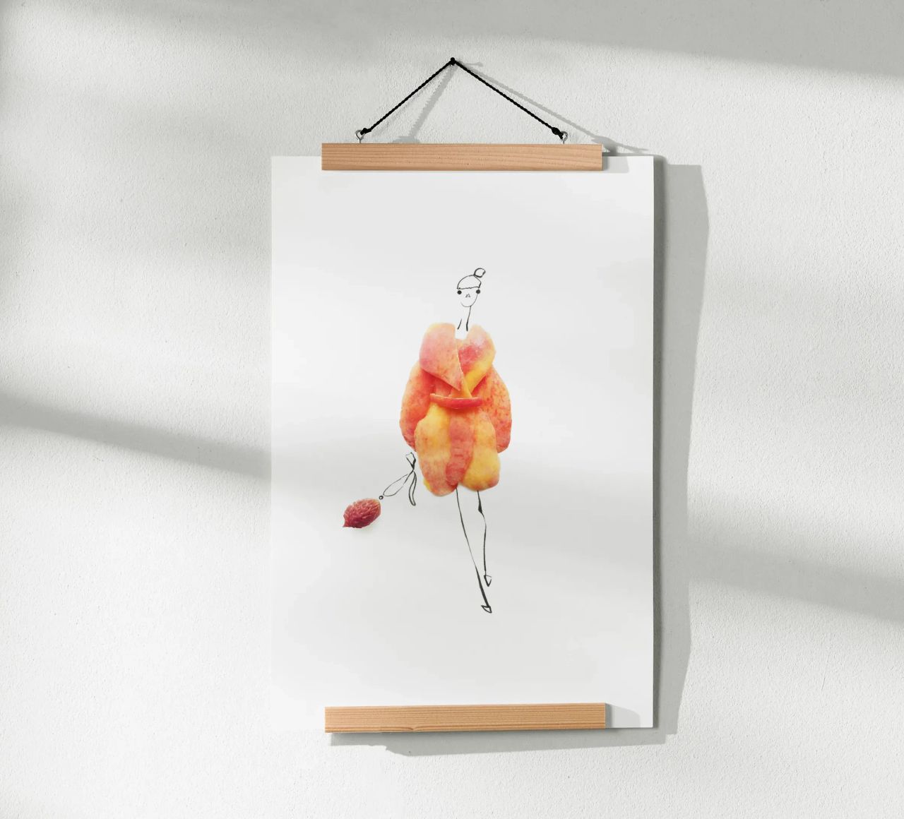 Peach Fuzz carta hahnemühle da Gretchen Roehrs