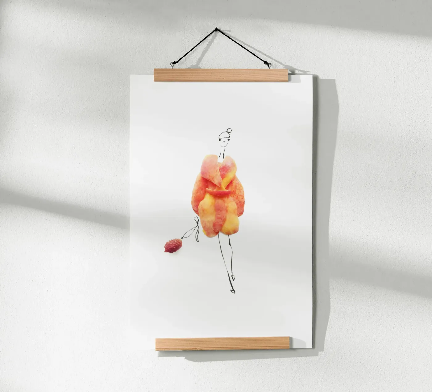 Peach Fuzz poster da Gretchen Roehrs