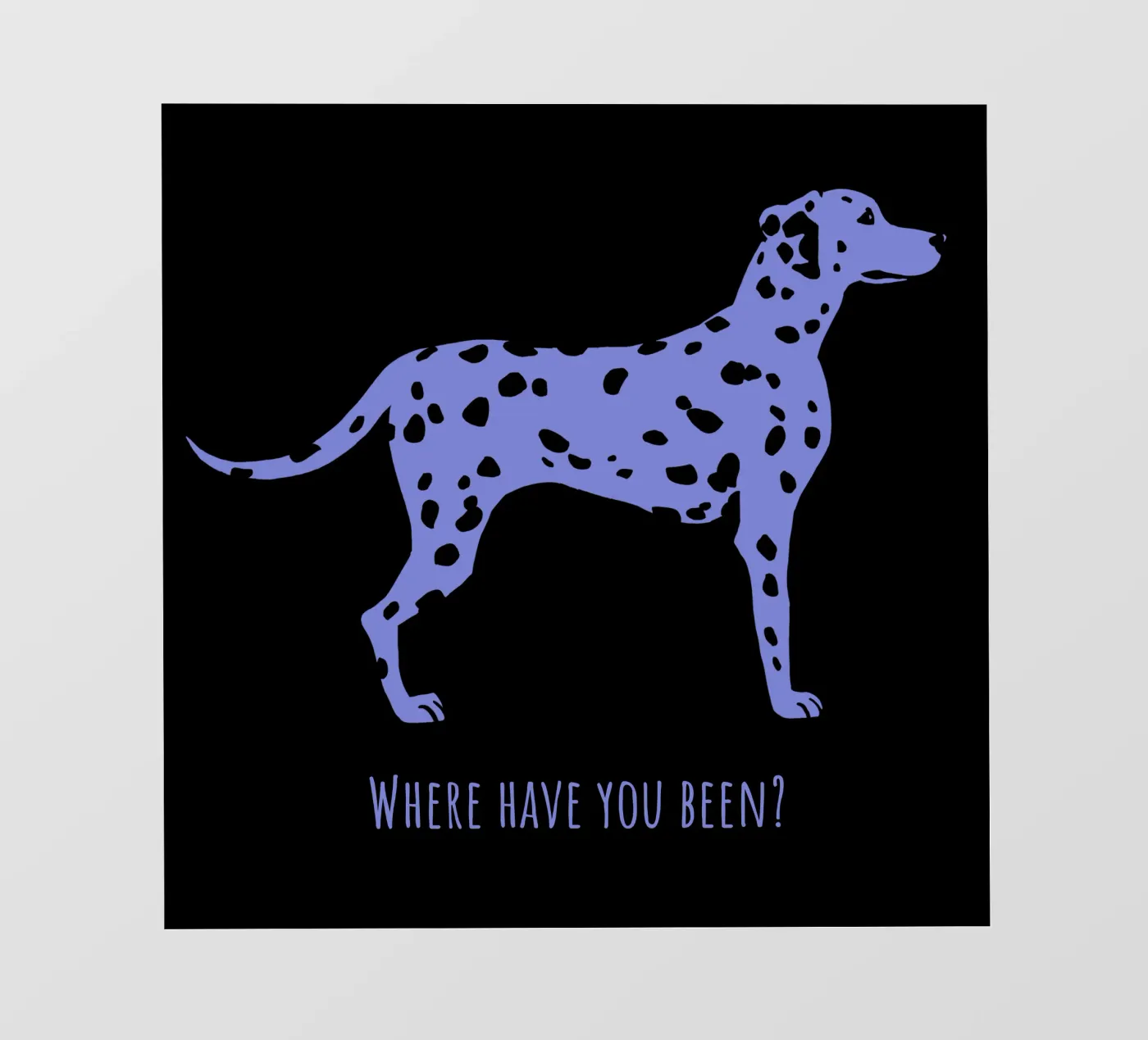 Dalmata pellicola backlit da Pop dogs