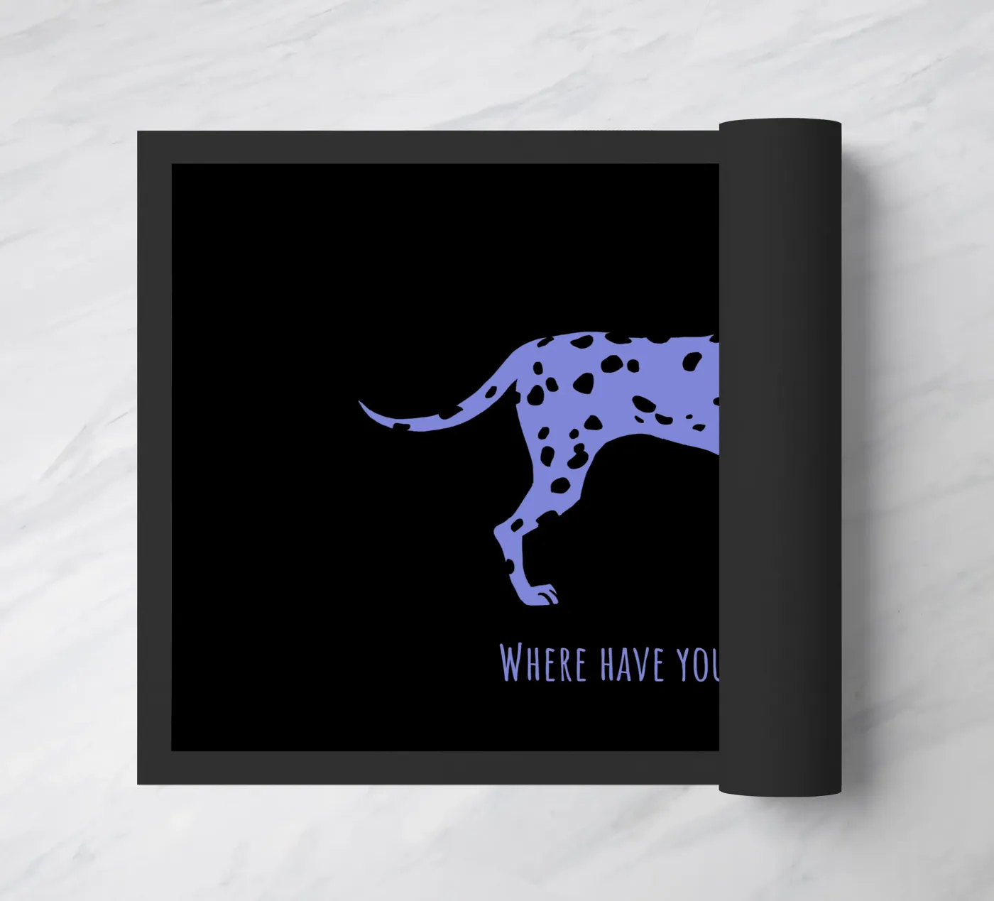 Dalmatian doormat by Pop dogs