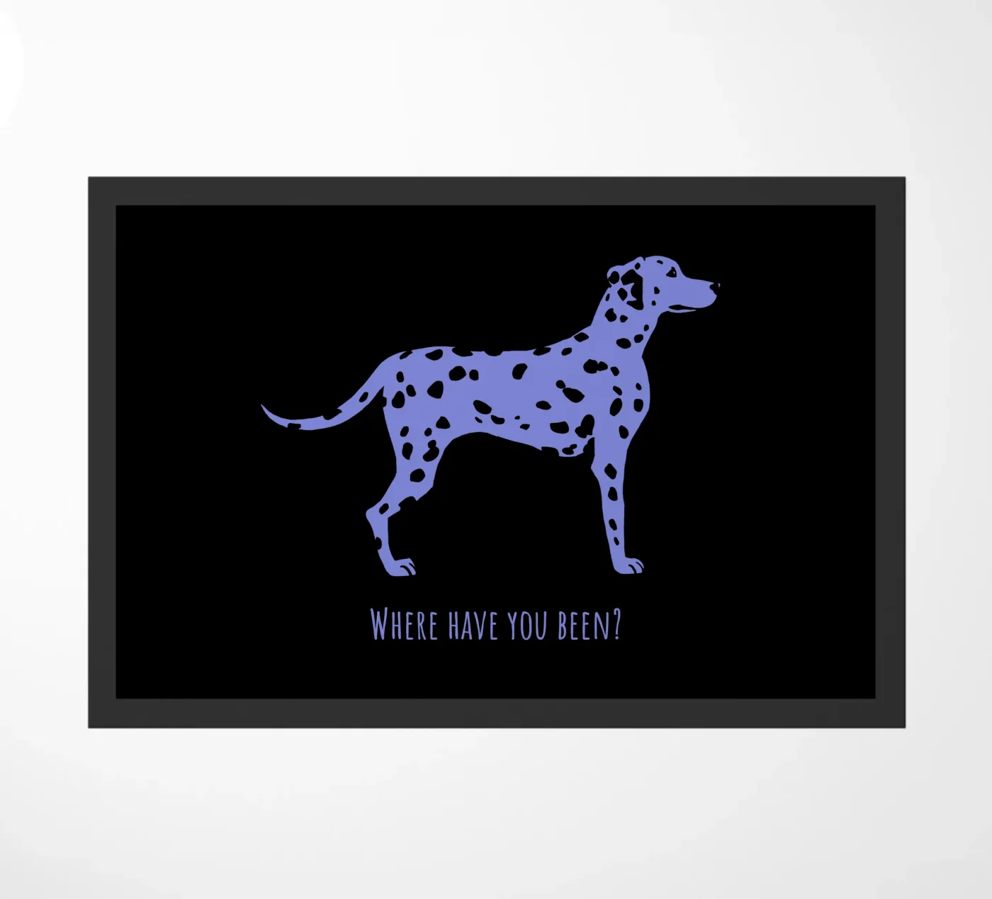 Dalmatian doormat by Pop dogs