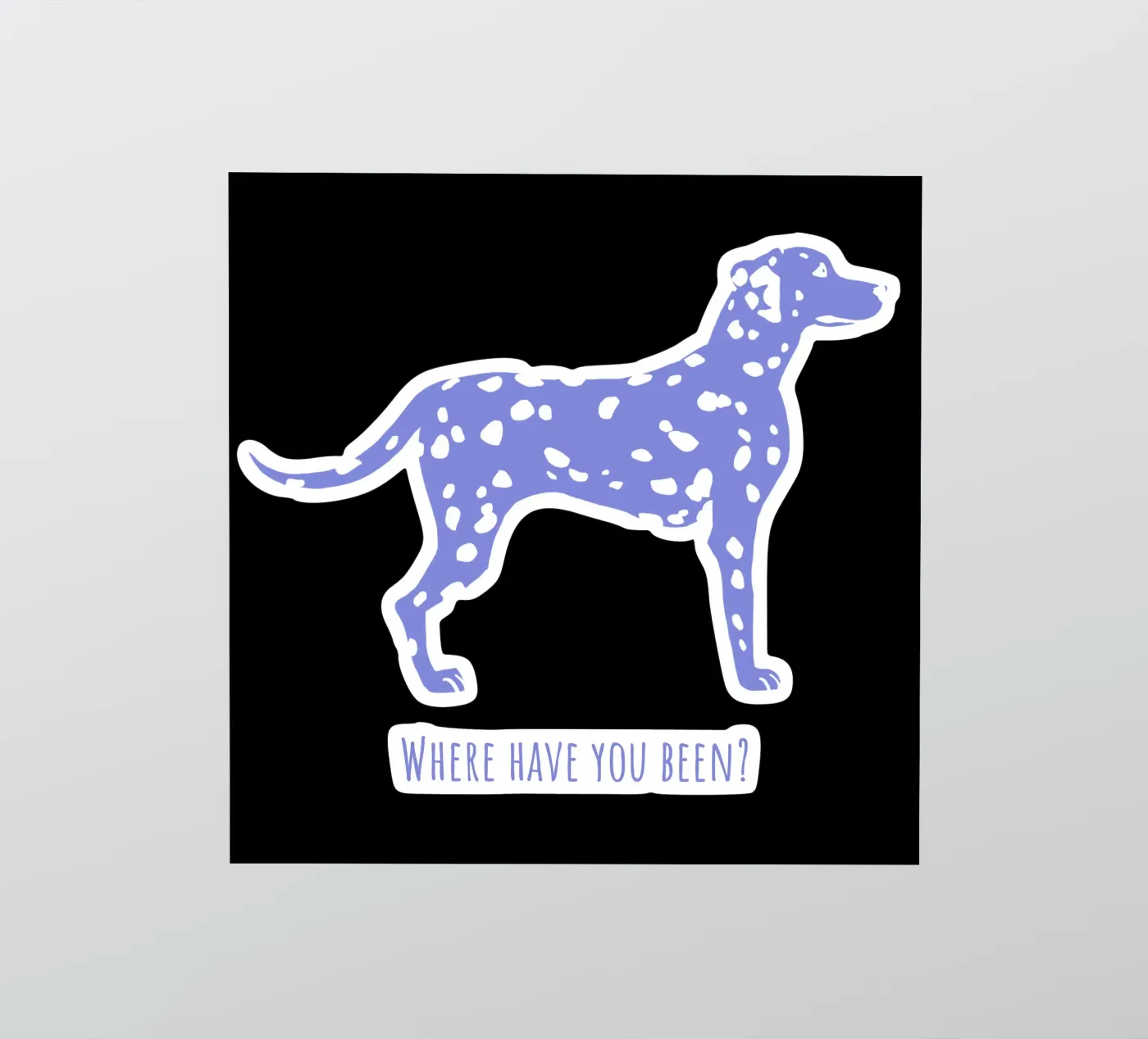 Dalmatiër sticker van Pop dogs