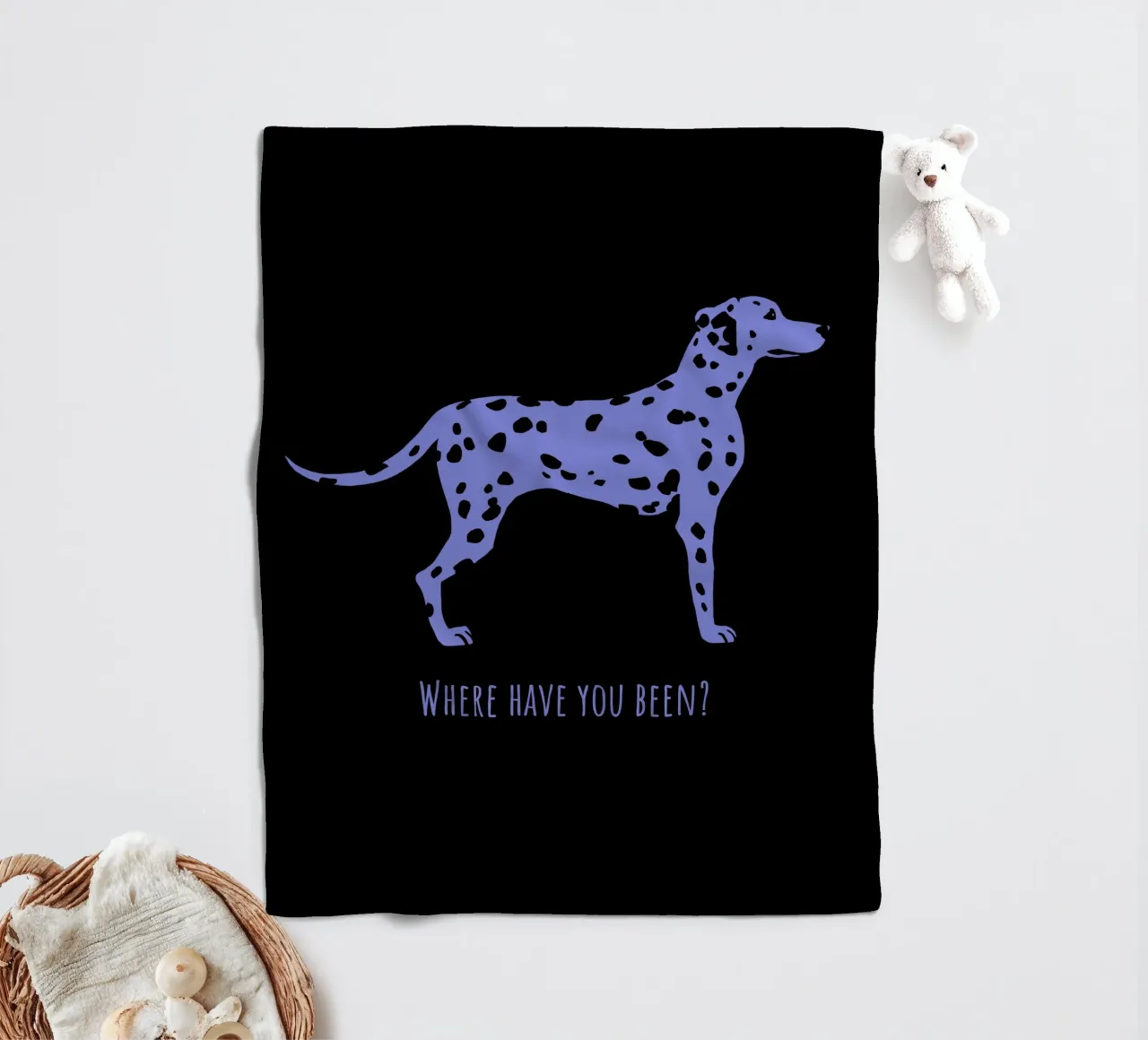 Dalmatiër fleecedeken van Pop dogs