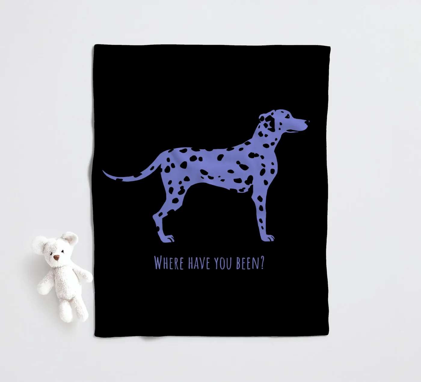 Dalmatiner Fleecedecke von Pop dogs