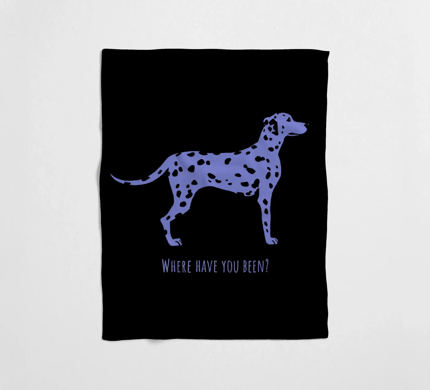 Dalmatiner Fleecedecke von Pop dogs