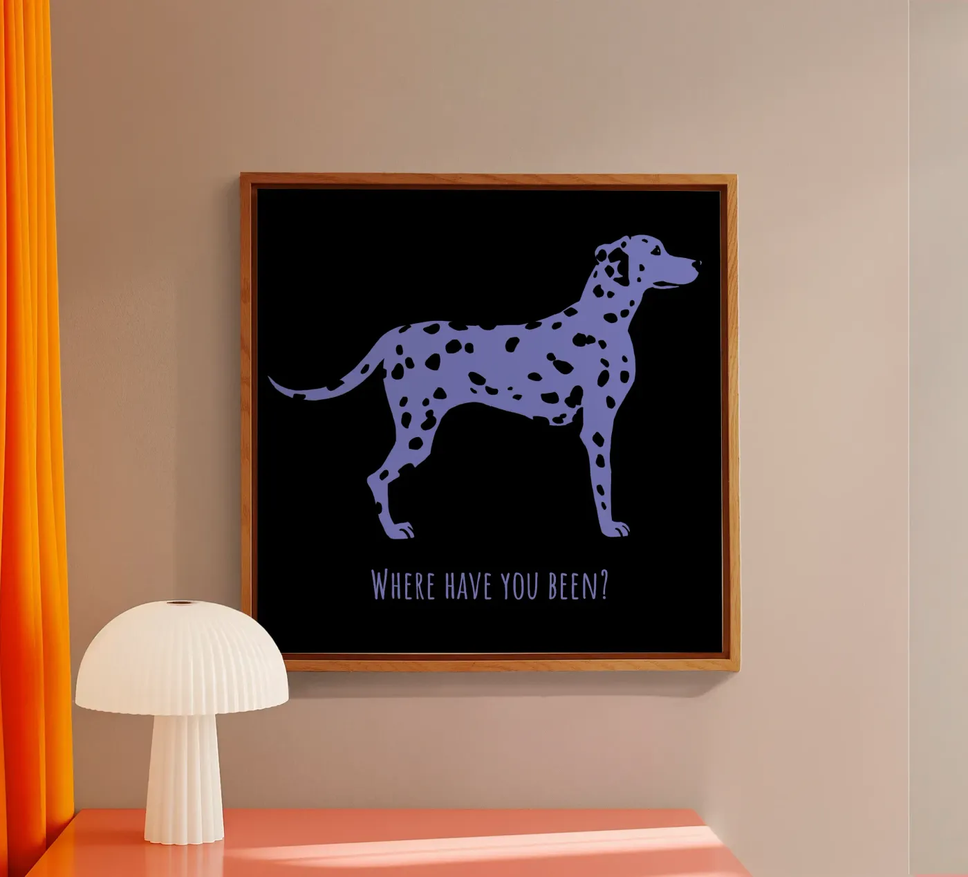 Dalmatian plexiglass da Pop dogs