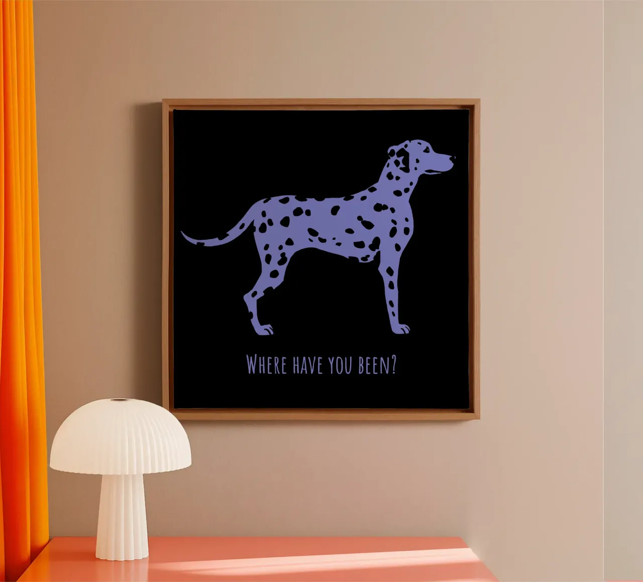 Dalmatian canvas by Pop dogs