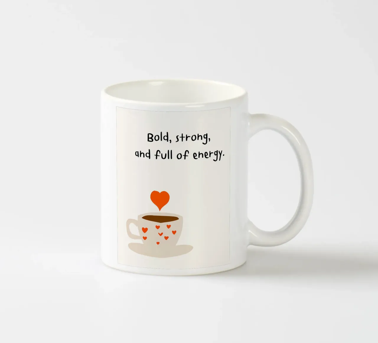 Espresso mit Spruch tazza in ceramica da designsbysophia