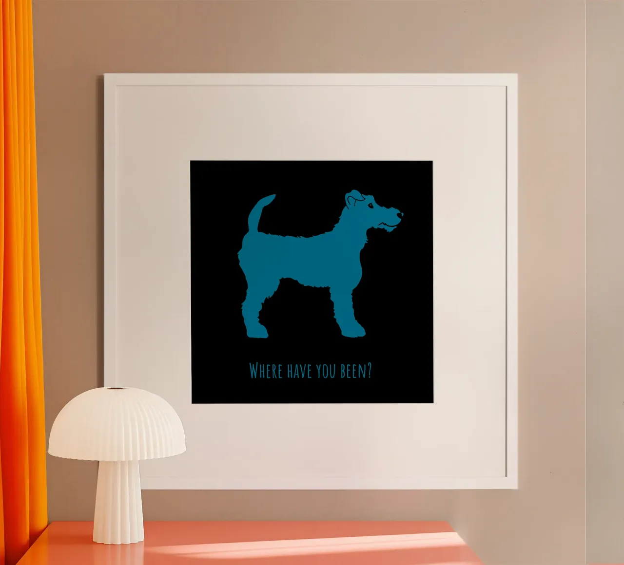Fox Terrier poster da Pop dogs
