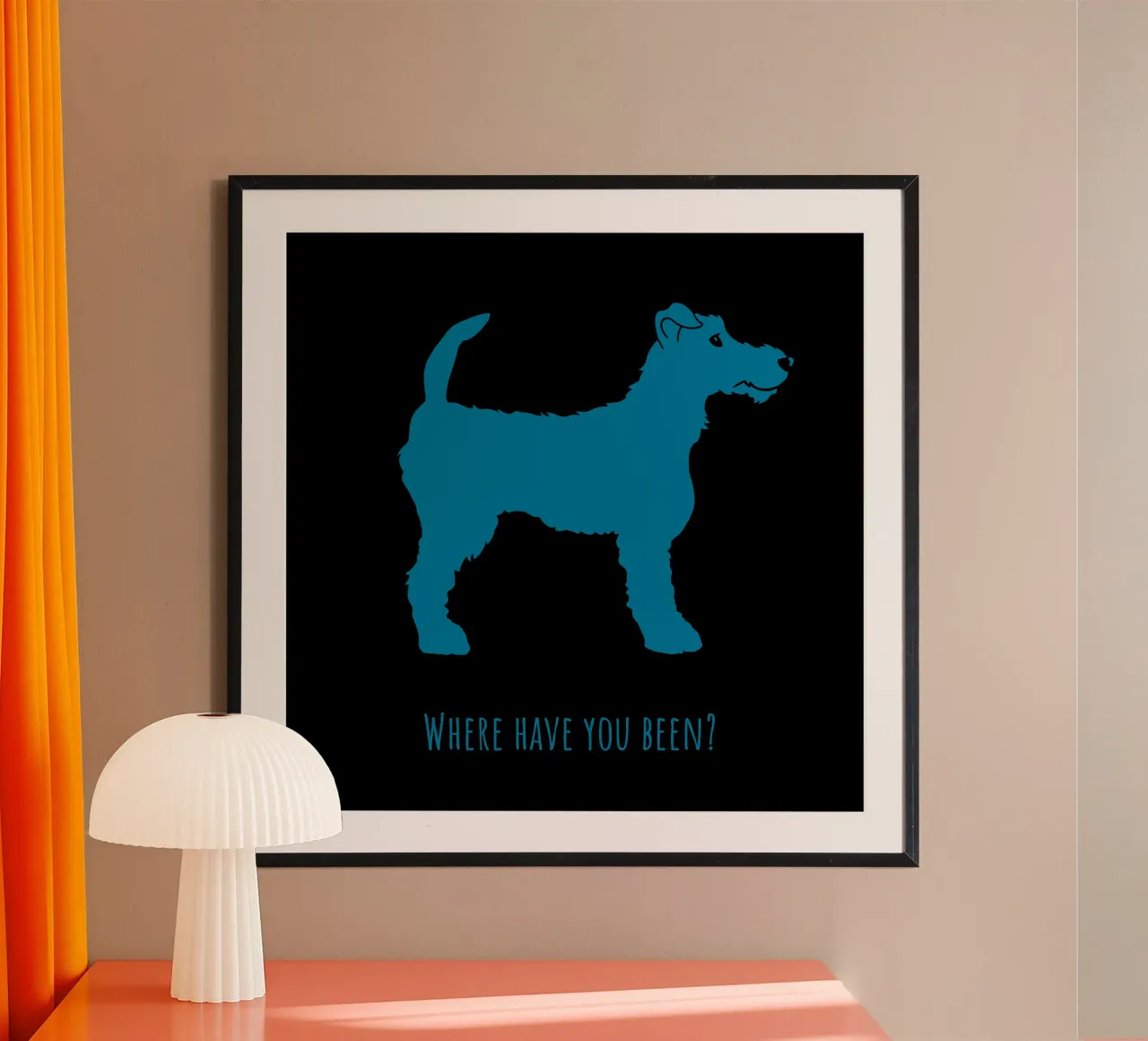 Fox Terrier poster da Pop dogs