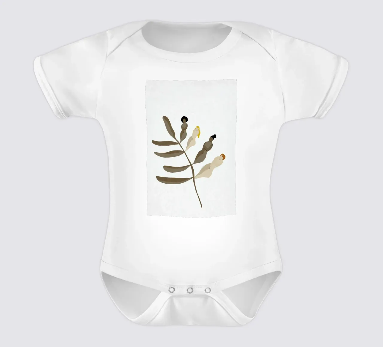 All in One body neonato maniche corte da Amalia Restrepo