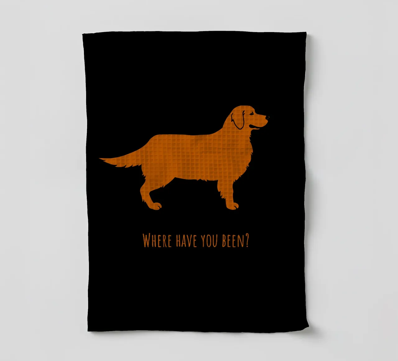 Golden retriever canovaccio da cucina da Pop dogs