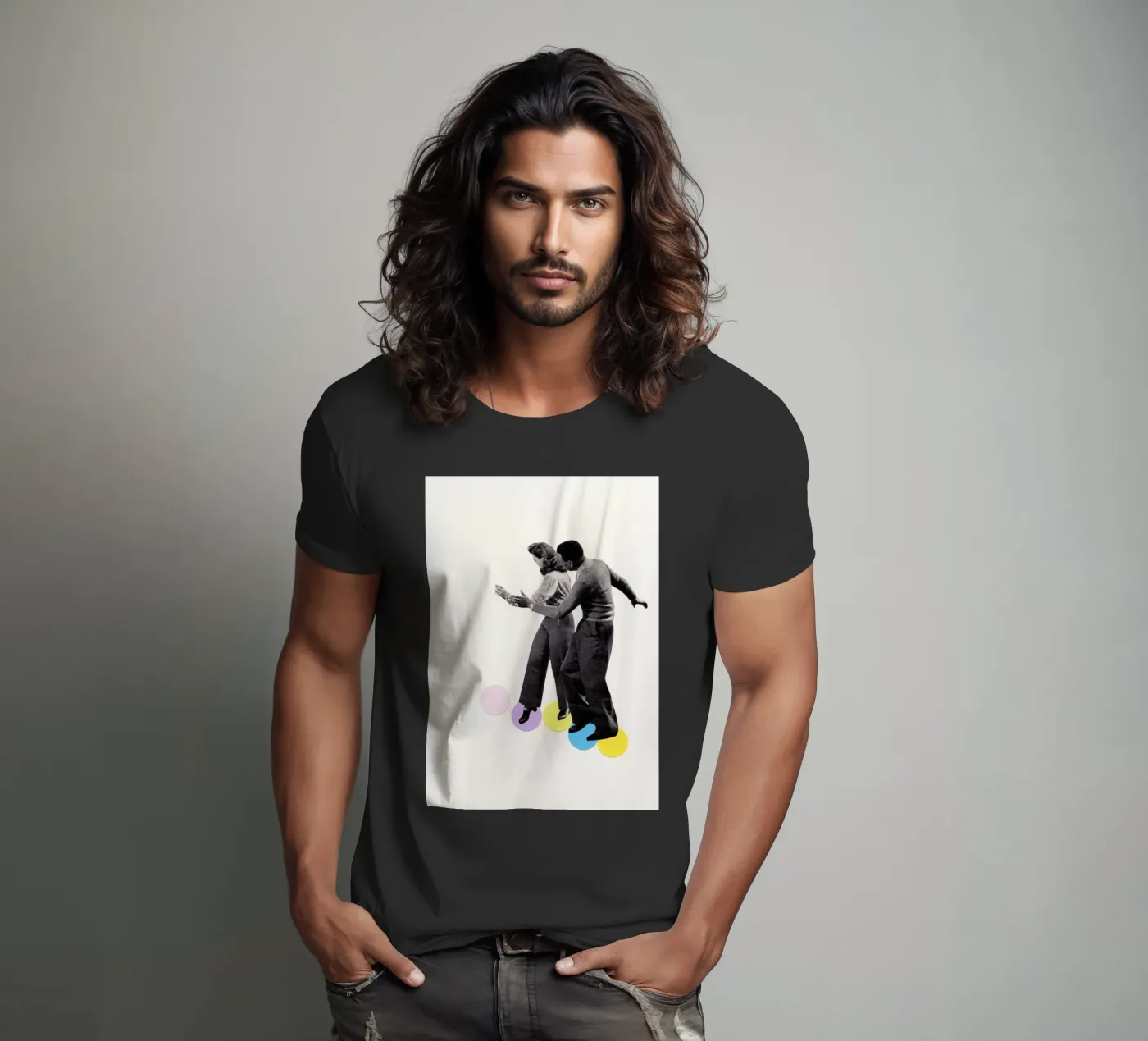 Dance Steps t-shirt da Cassia Beck Collage
