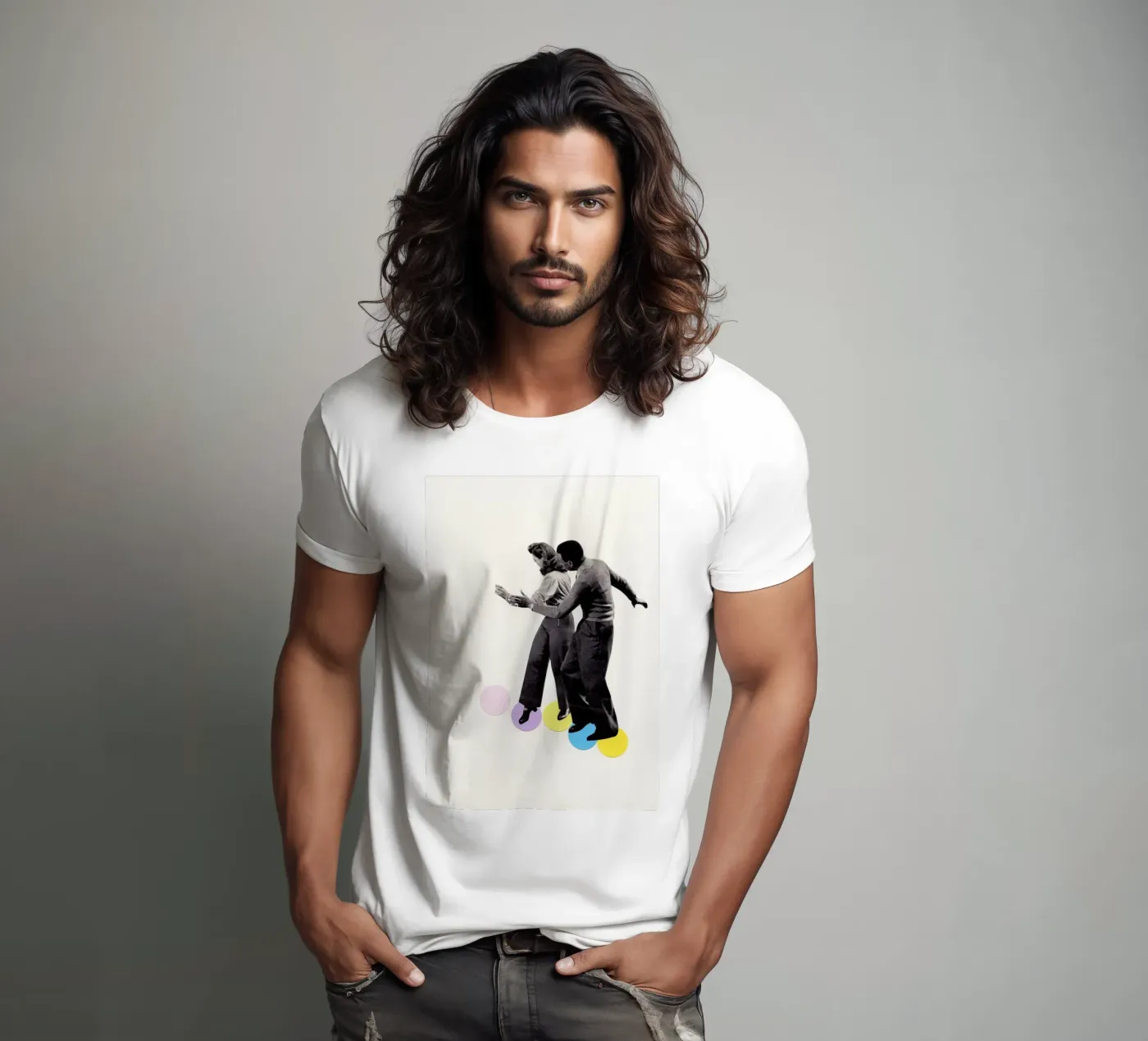 Dance Steps t-shirt da Cassia Beck Collage