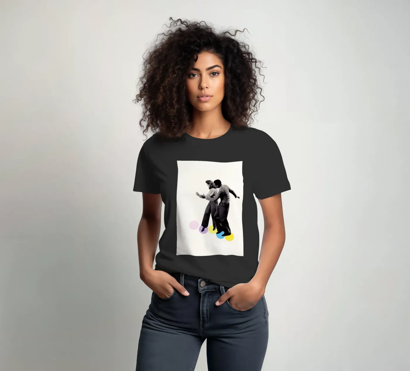 Dance Steps t-shirt da Cassia Beck Collage