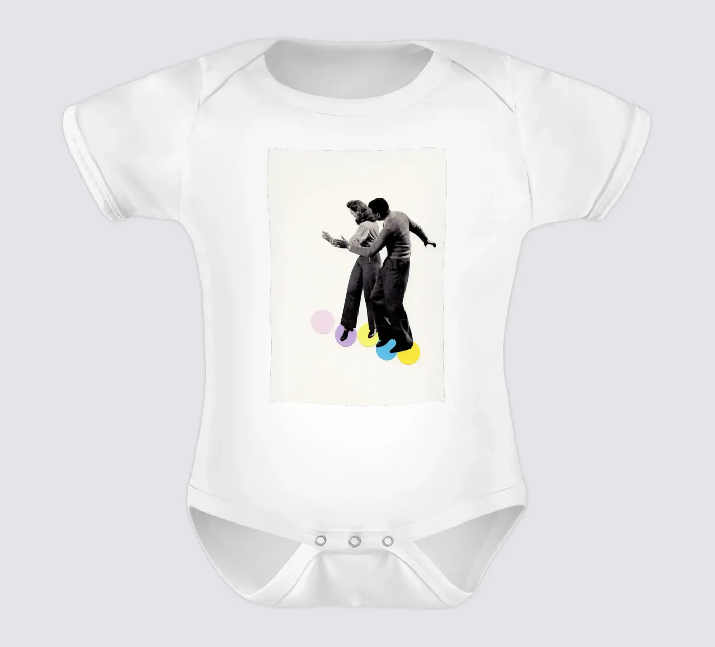 Pas de danse body bébé de Cassia Beck Collage