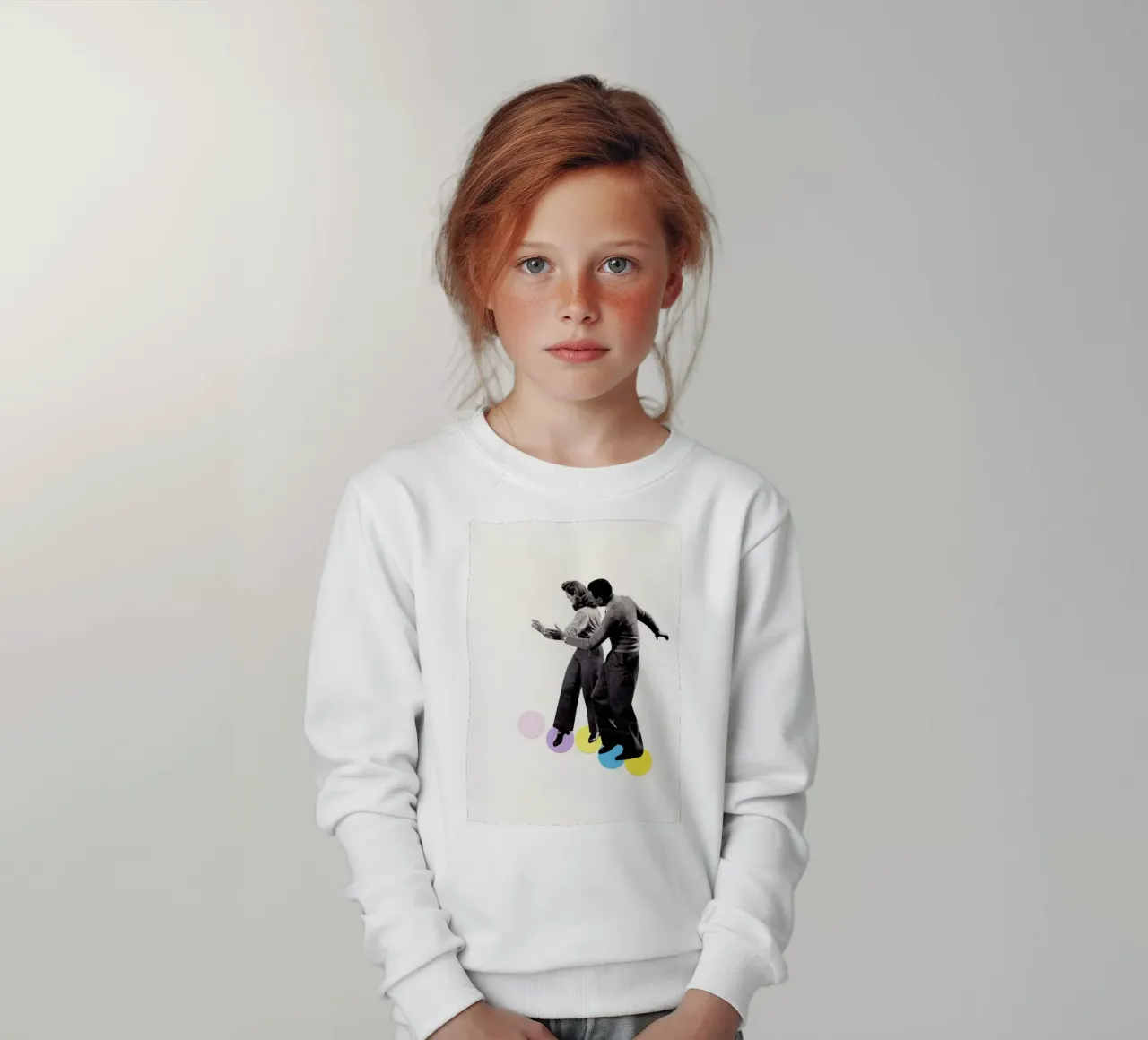Passi di danza felpa bambino da Cassia Beck Collage