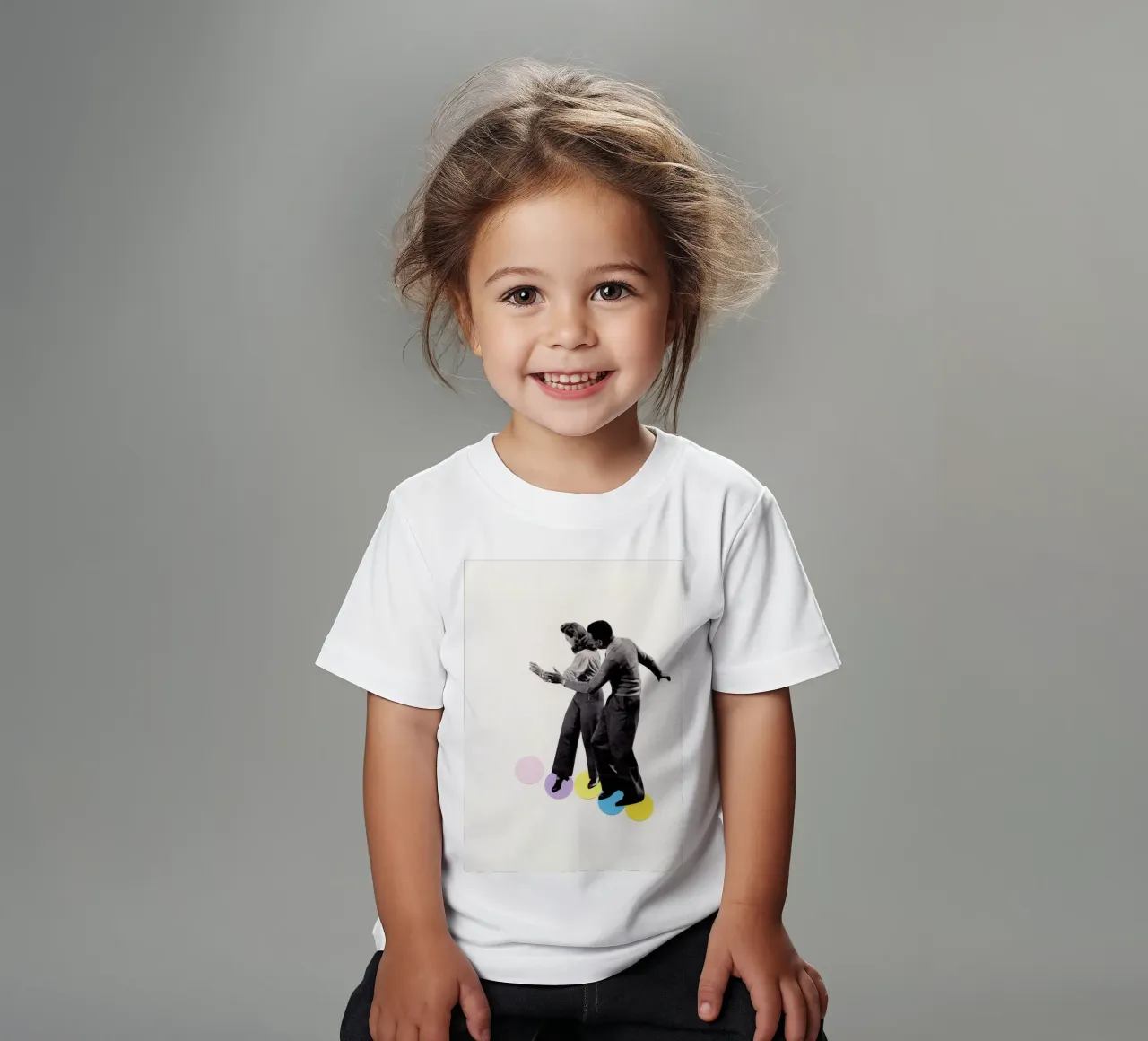 Passi di danza t-shirt bambini da Cassia Beck Collage