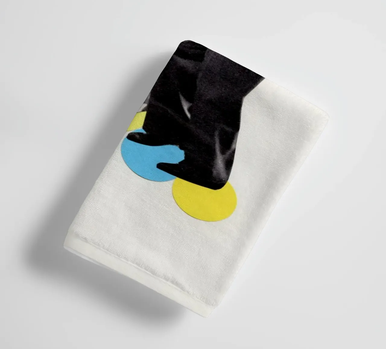 Dance Steps towel by Cassia Beck Collage