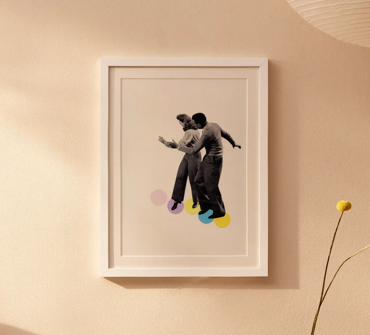 Dance Steps poster by Cassia Beck Collage