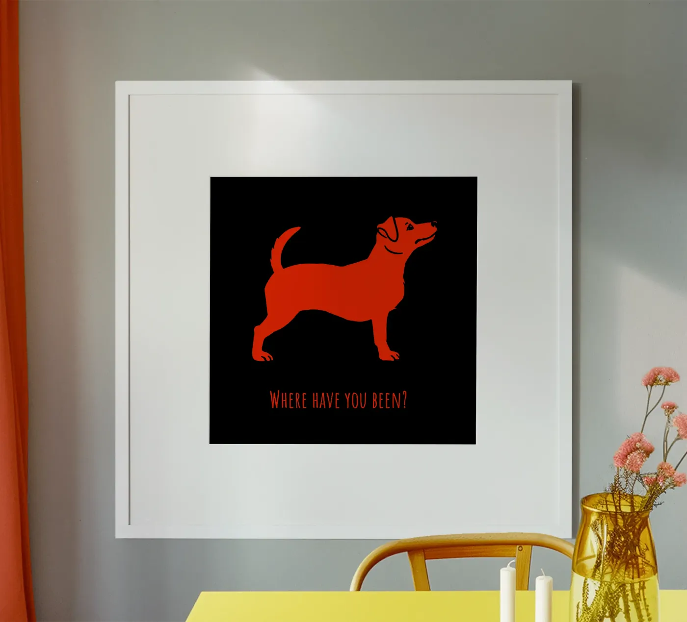 Jack Russel Poster von Pop dogs