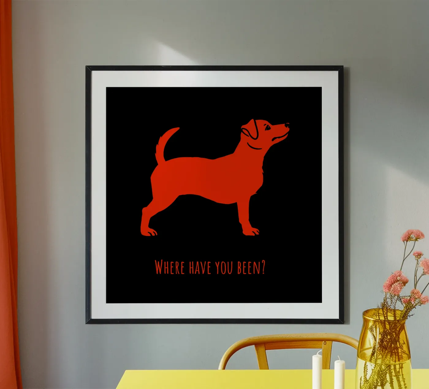 Jack Russel Poster von Pop dogs