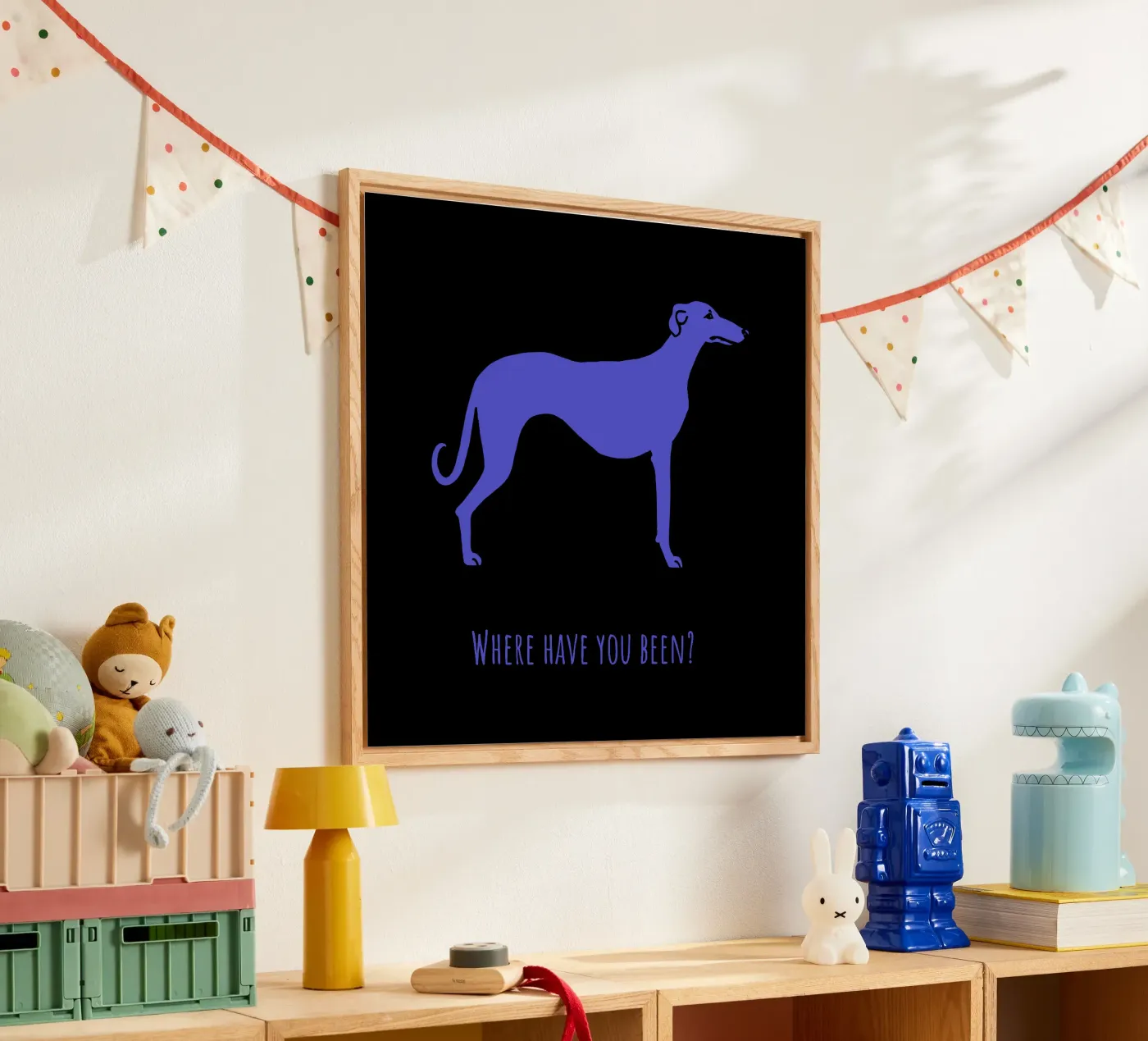 Sighthound Acryl-Glas von Pop dogs