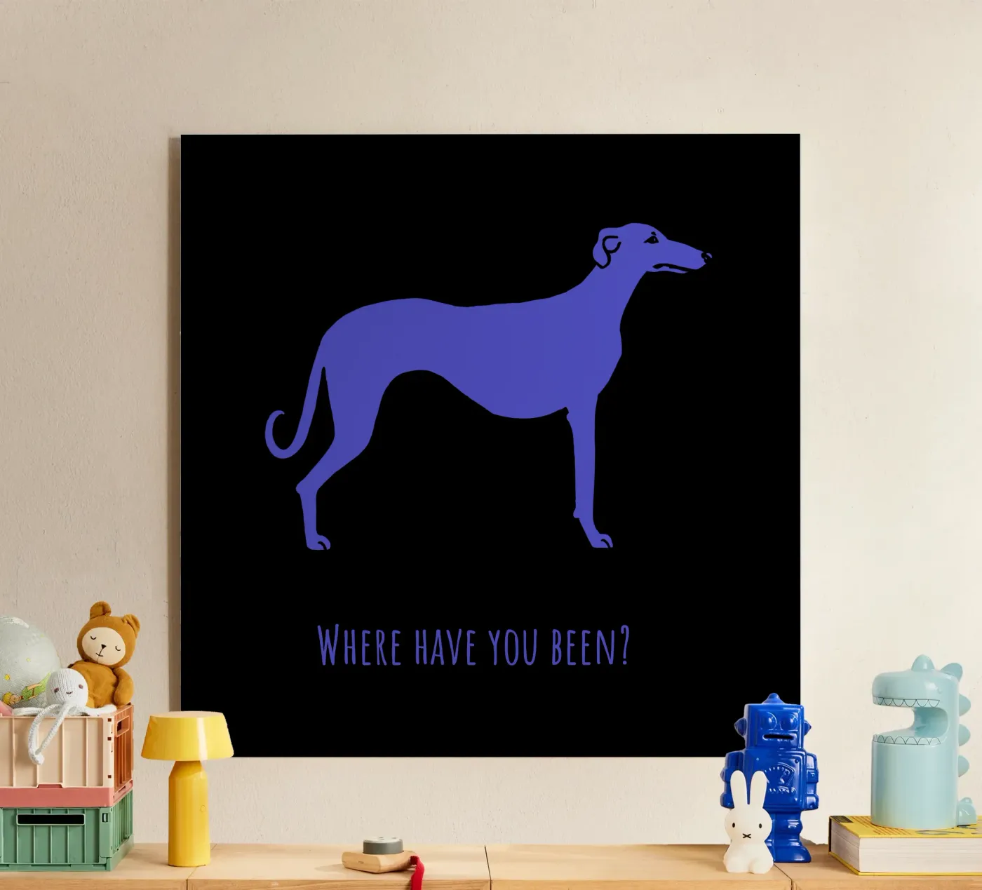 Sighthound Acryl-Glas von Pop dogs
