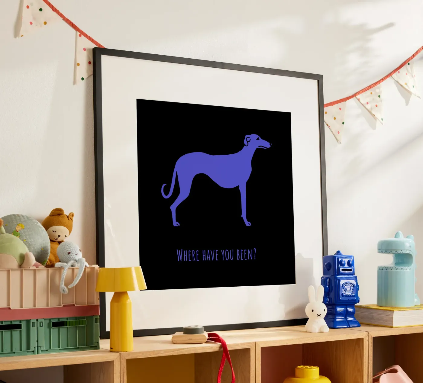 Lévrier poster de Pop dogs