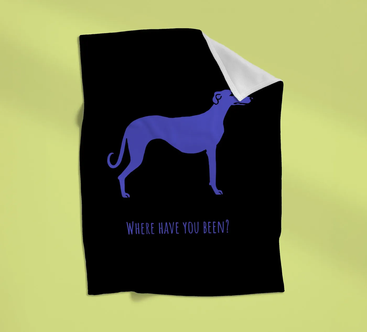 Windhond fleecedeken van Pop dogs