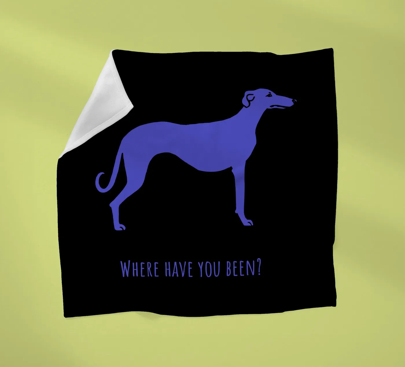 Windhond fleecedeken van Pop dogs