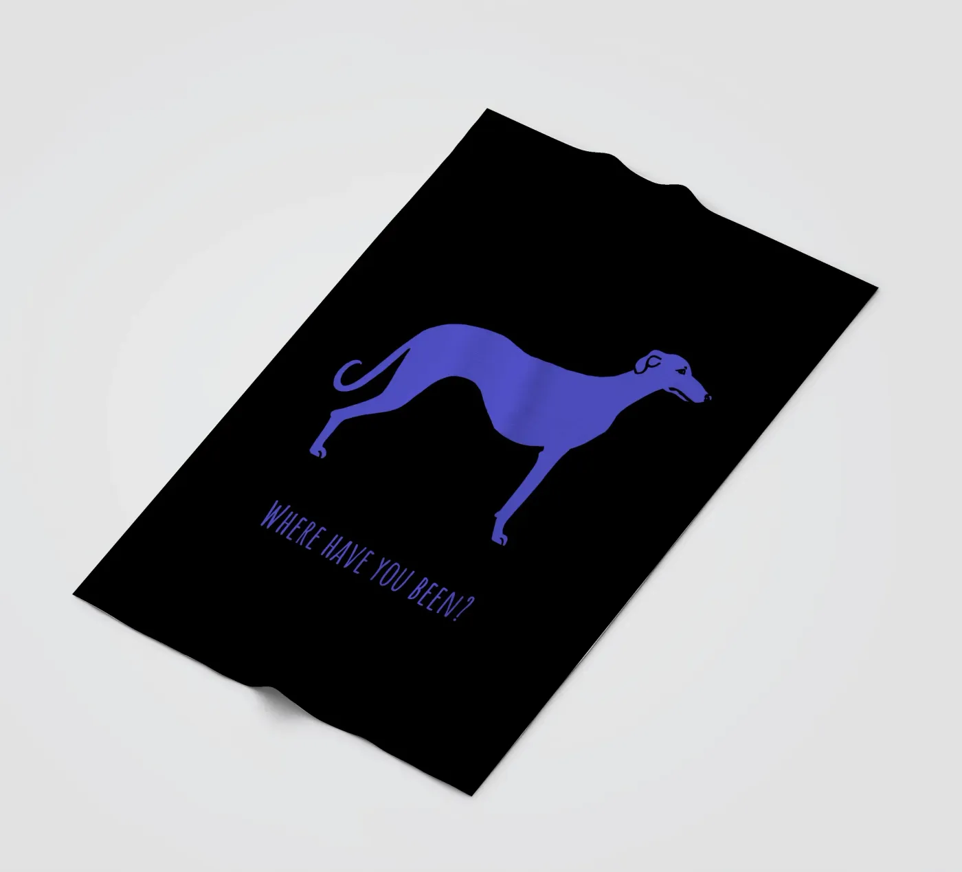 Windhond fleecedeken van Pop dogs