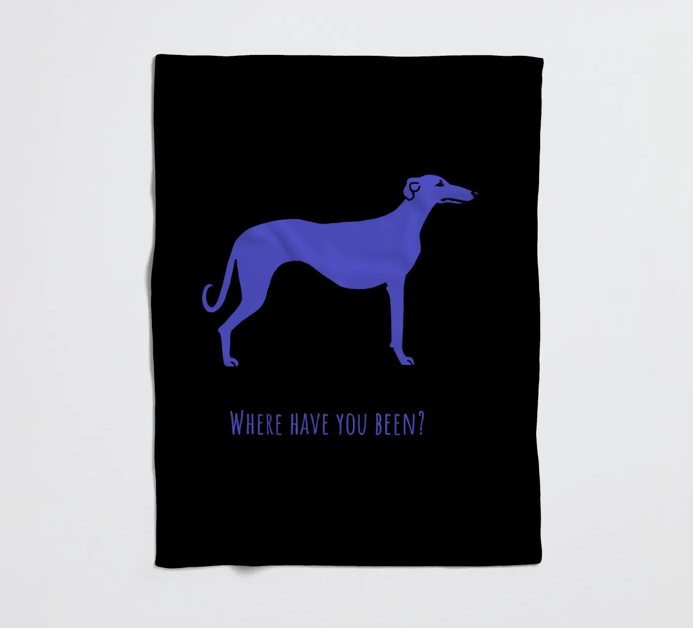 Windhond fleecedeken van Pop dogs