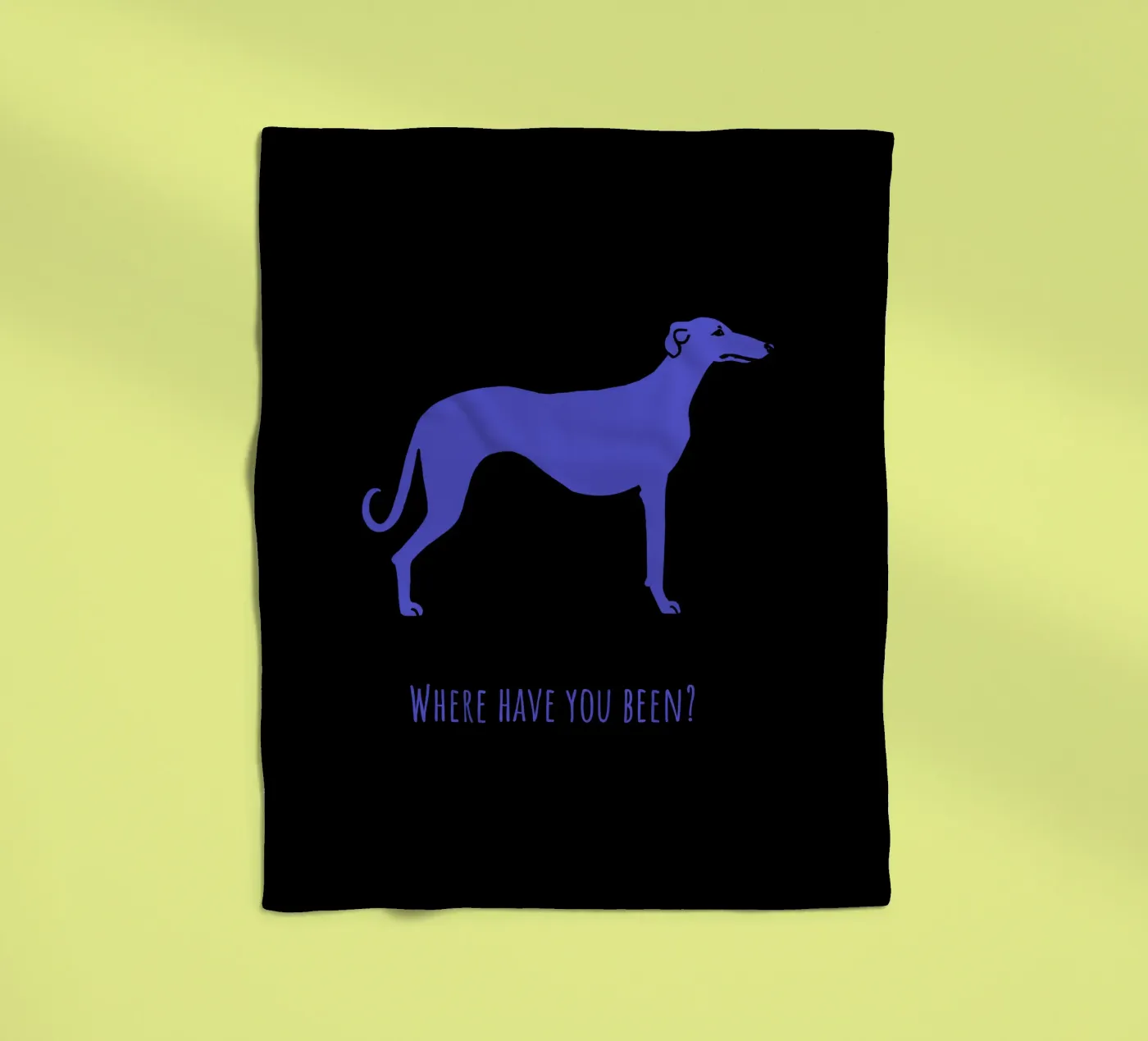 Windhond fleecedeken van Pop dogs