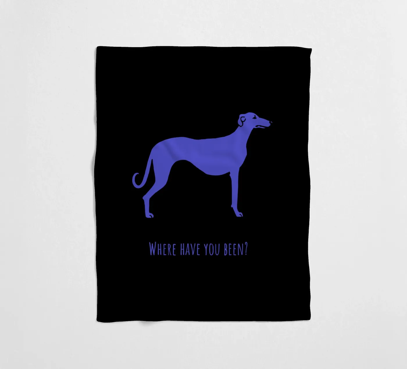 Windhond fleecedeken van Pop dogs