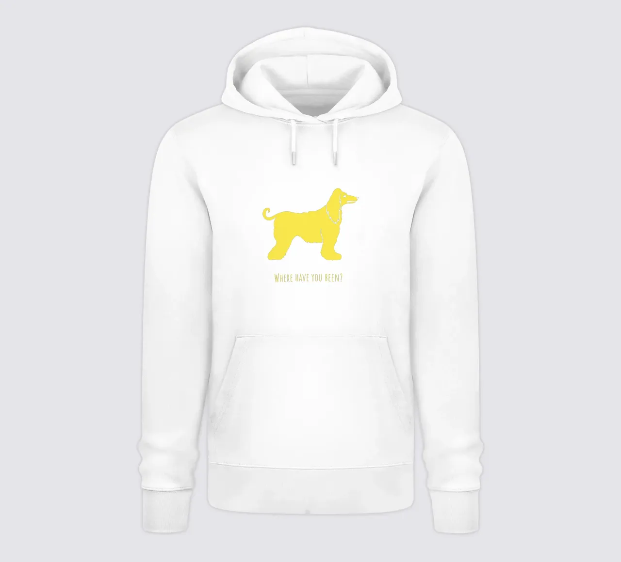 Afghan Hound felpa con cappuccio da Pop dogs