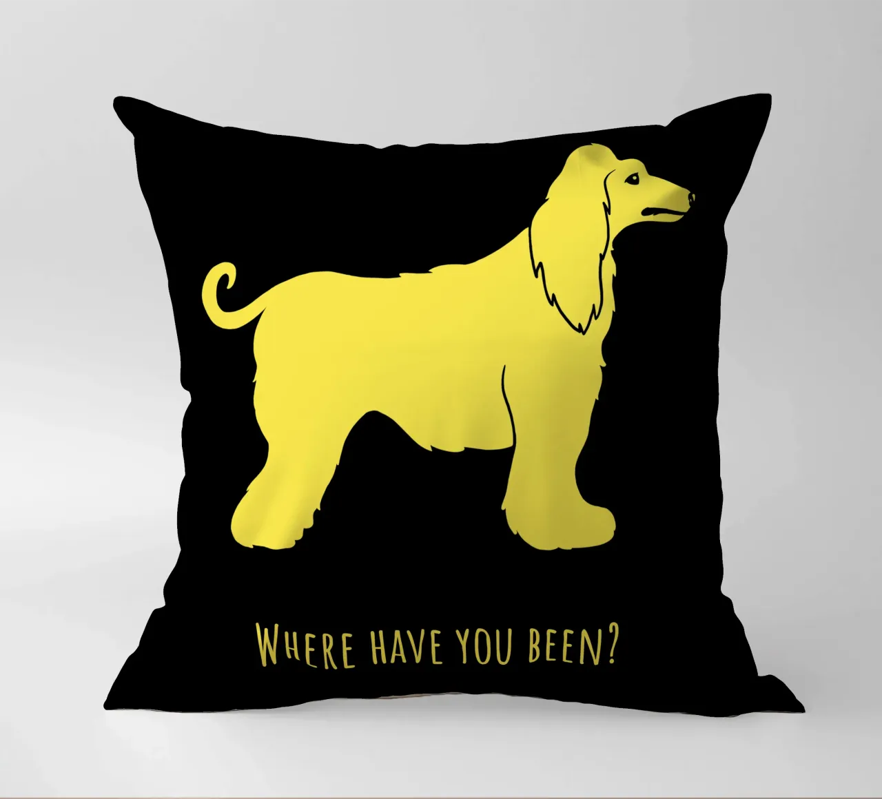 Afghan Hound cuscino da Pop dogs