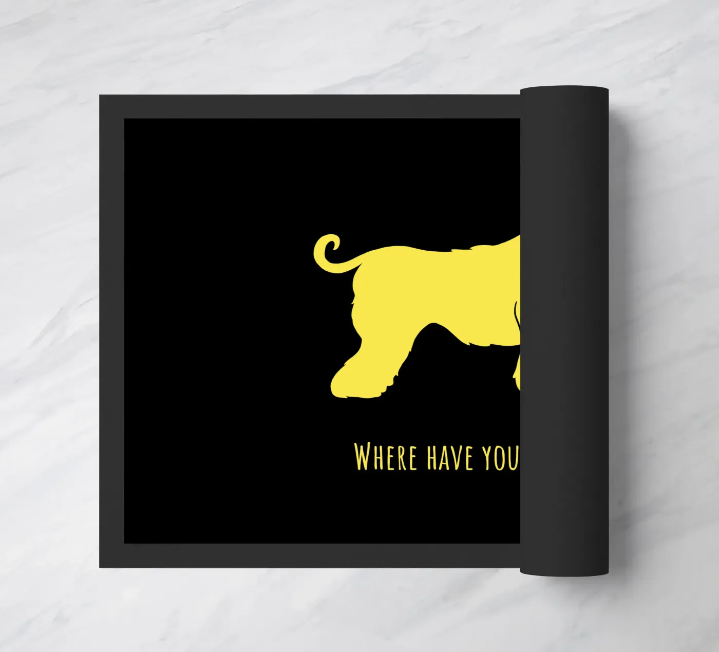 Afghan Hound doormat by Pop dogs