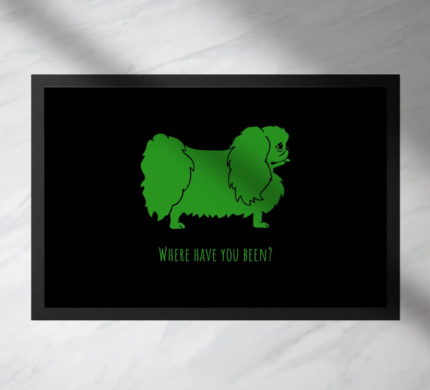 Pekingese deurmat van Pop dogs
