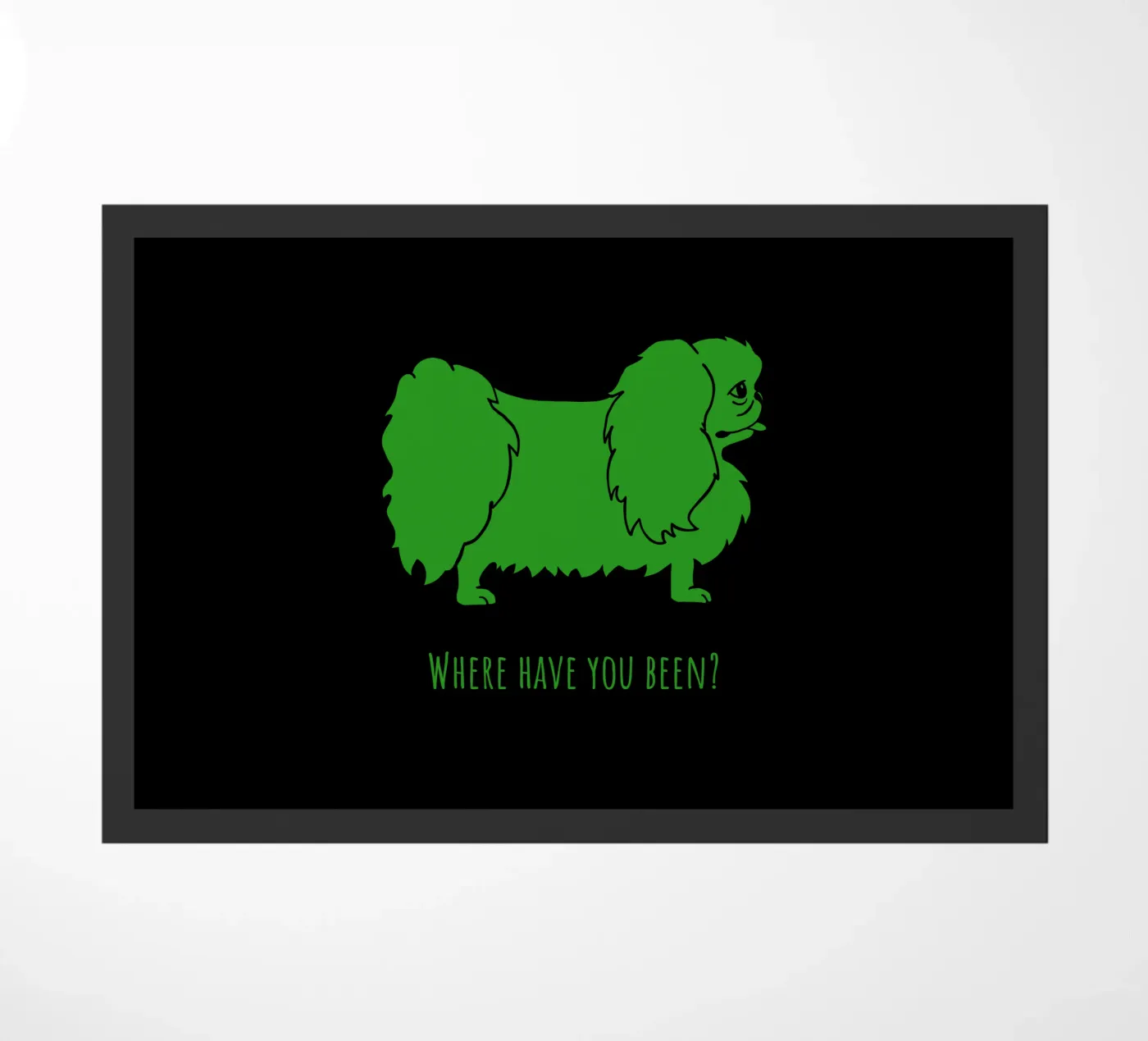 Pekingese deurmat van Pop dogs