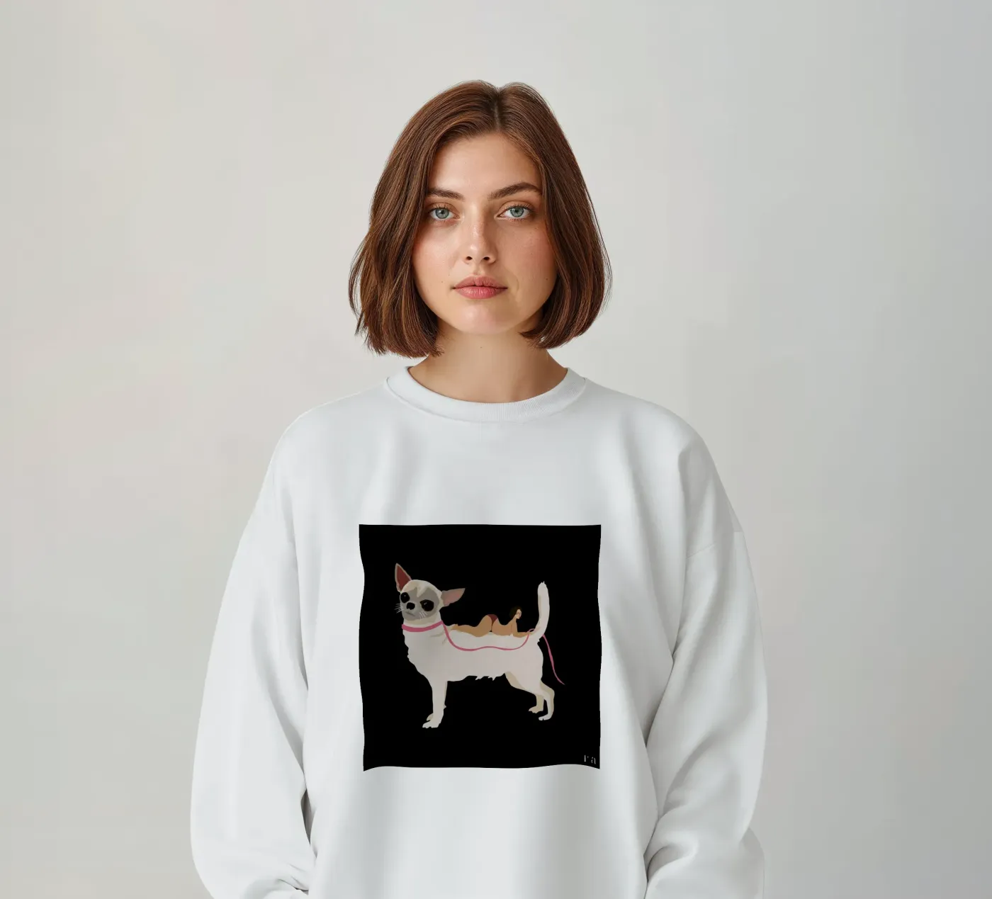 Dog felpa da Amalia Restrepo