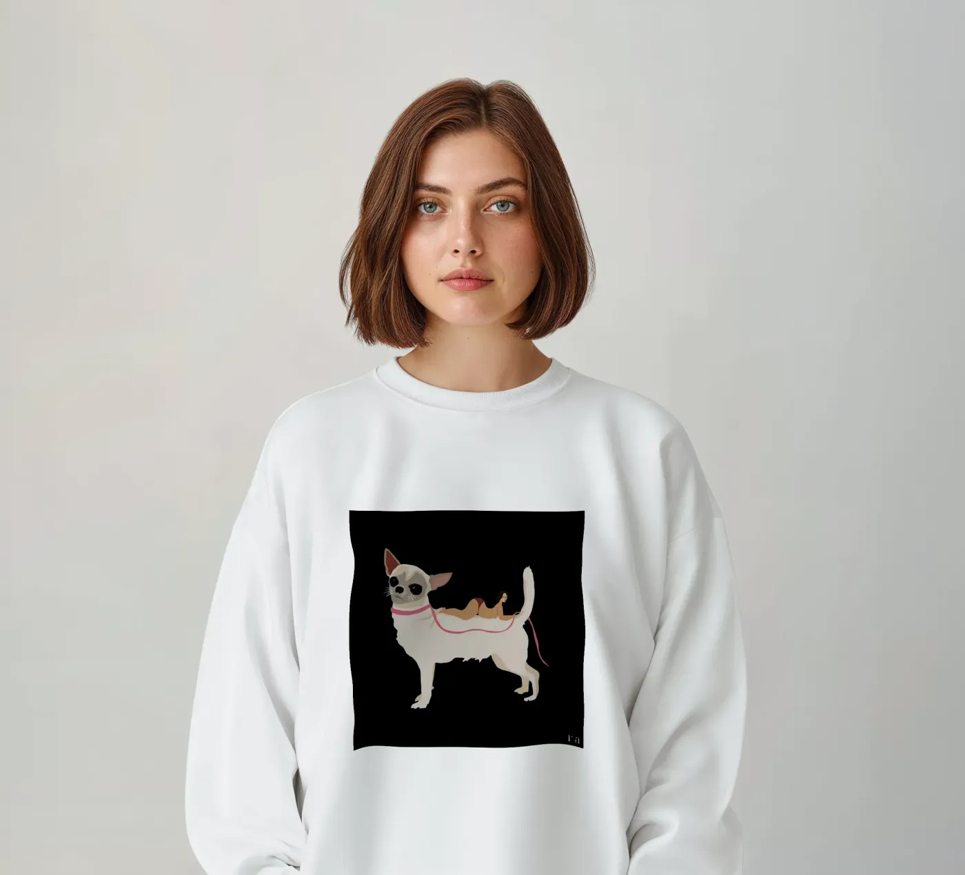 Dog felpa da Amalia Restrepo