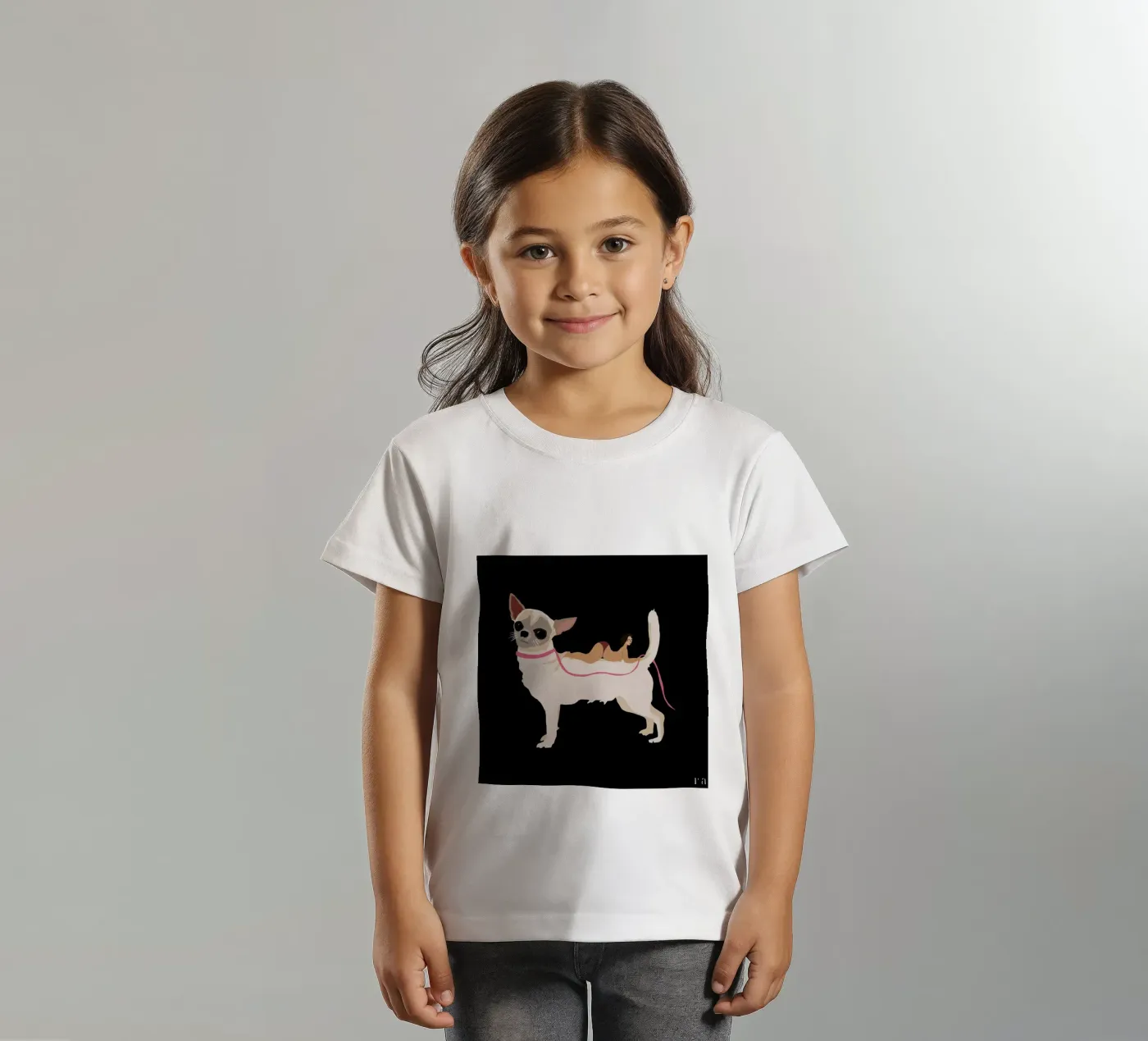 Dog t-shirt bambini da Amalia Restrepo