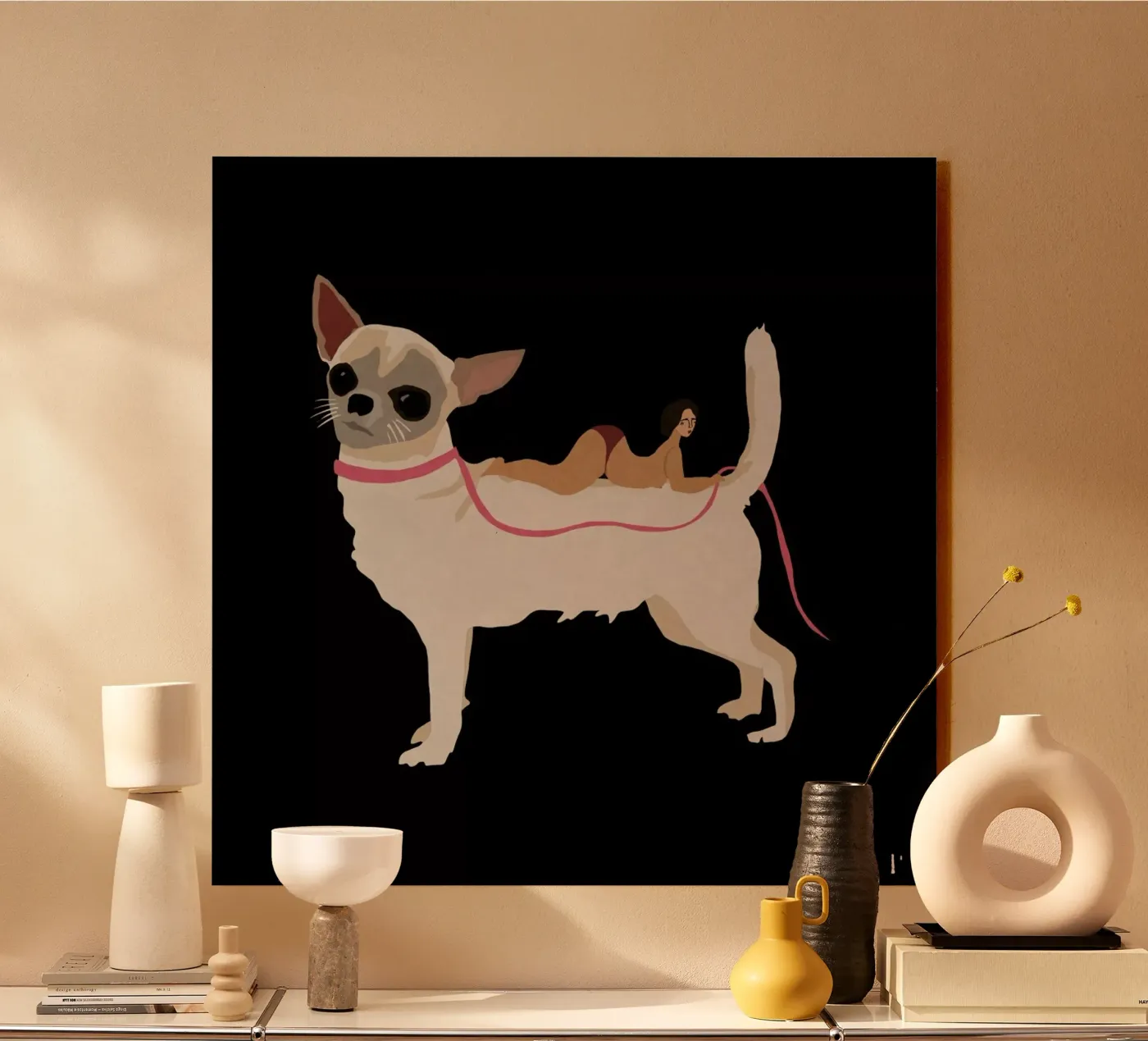 Dog plexiglass da Amalia Restrepo