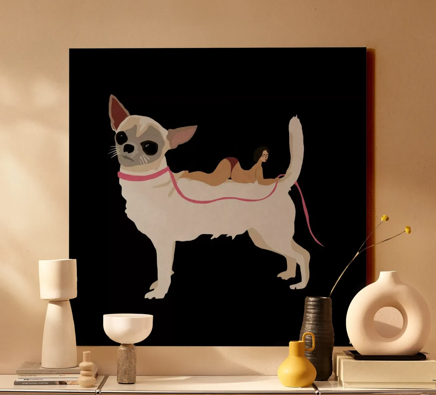 Dog tela da Amalia Restrepo