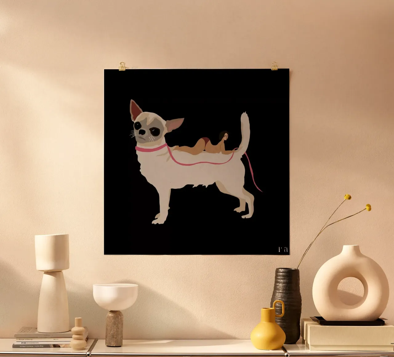 Dog poster da Amalia Restrepo