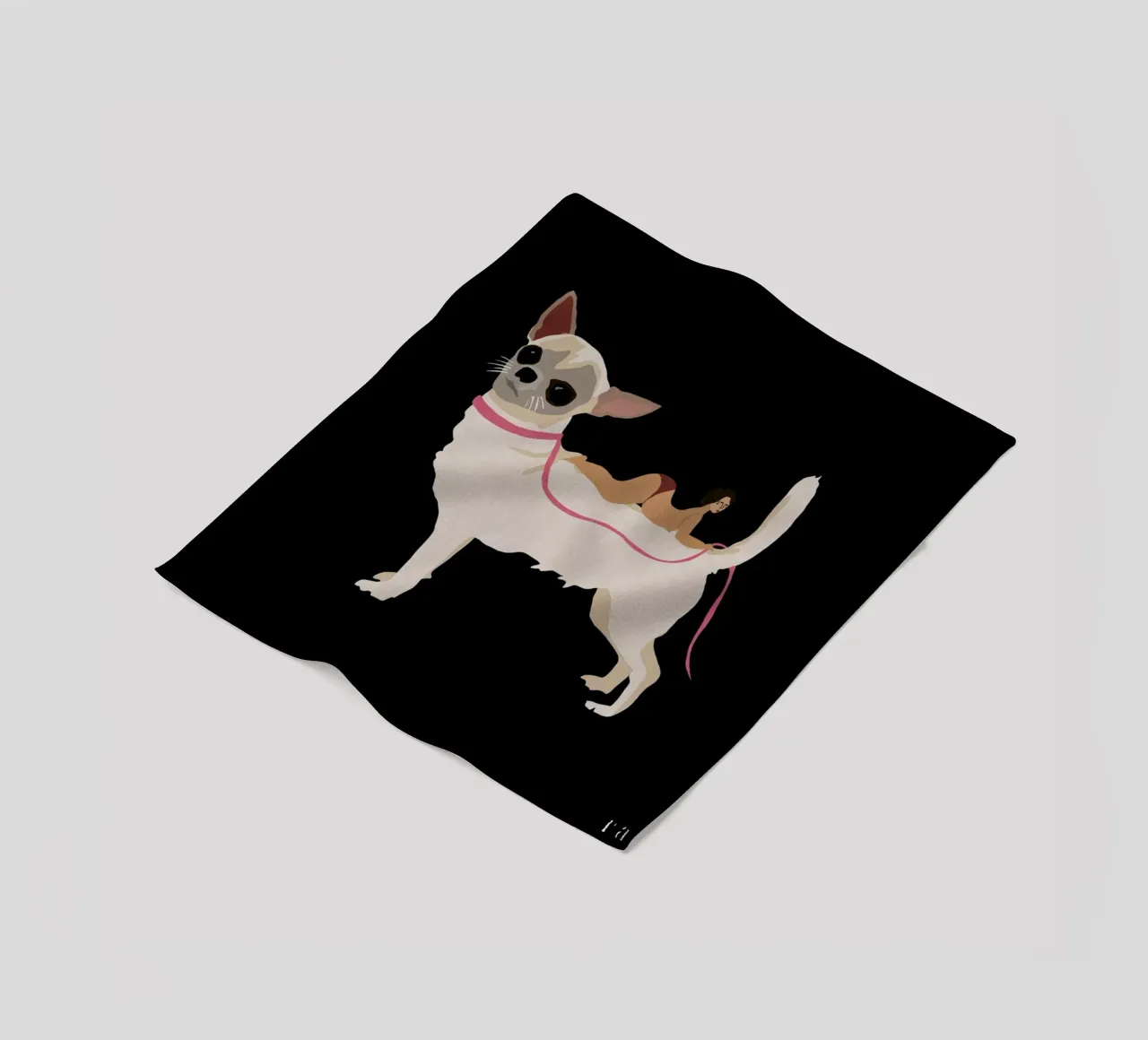 Dog fleecedeken van Amalia Restrepo