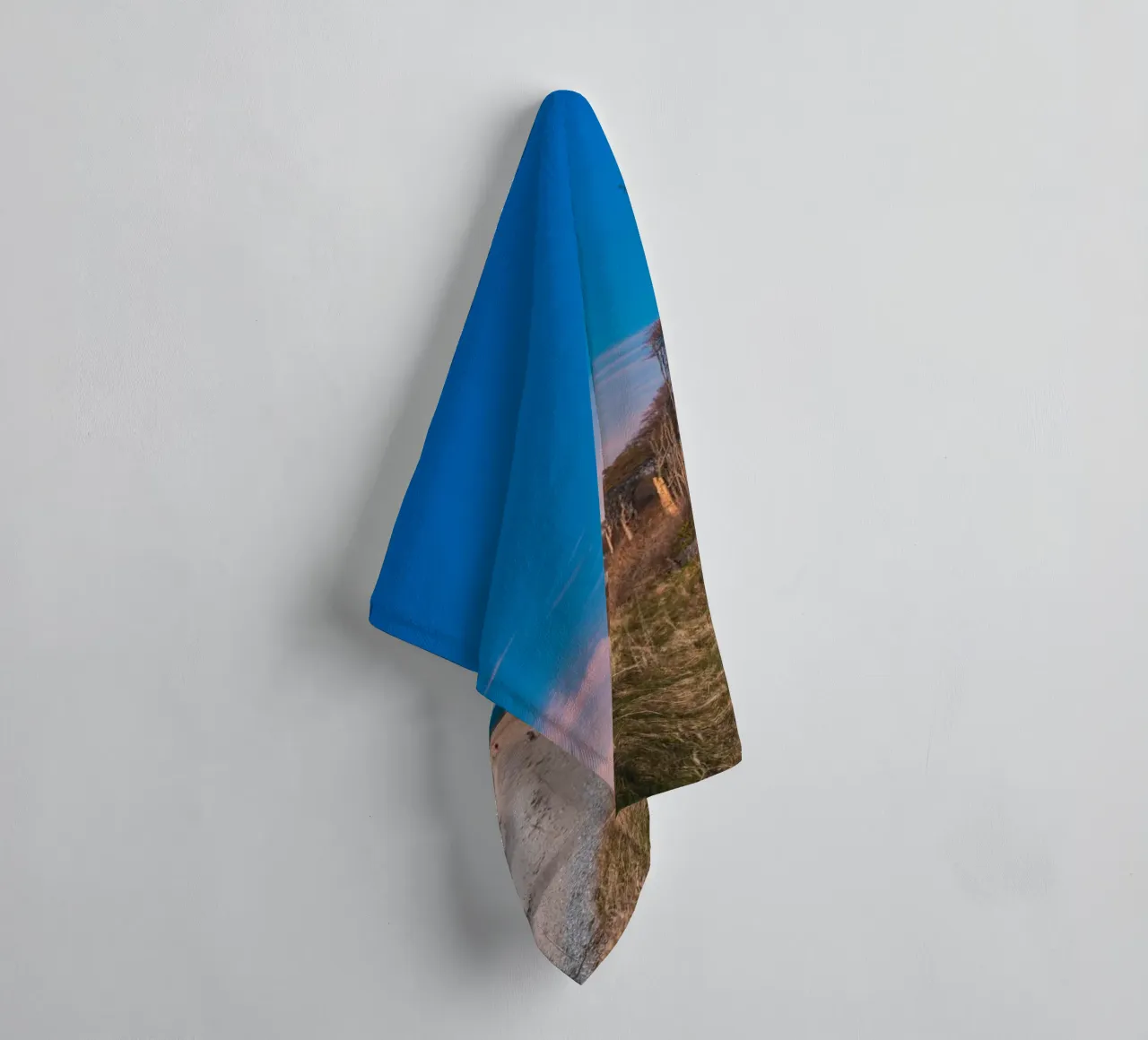 Ghostly forest on the Baltic Sea towel by Marcus Beckert | Fotografie