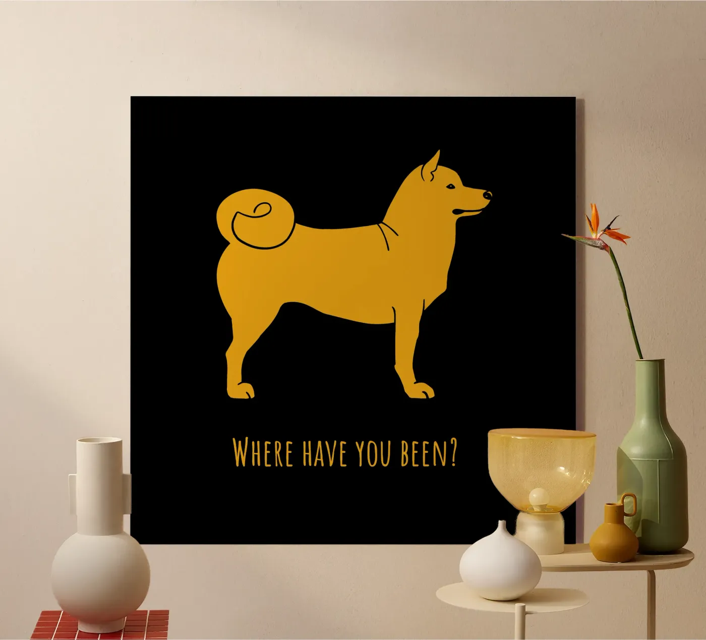 Shiba Inu plexiglass da Pop dogs