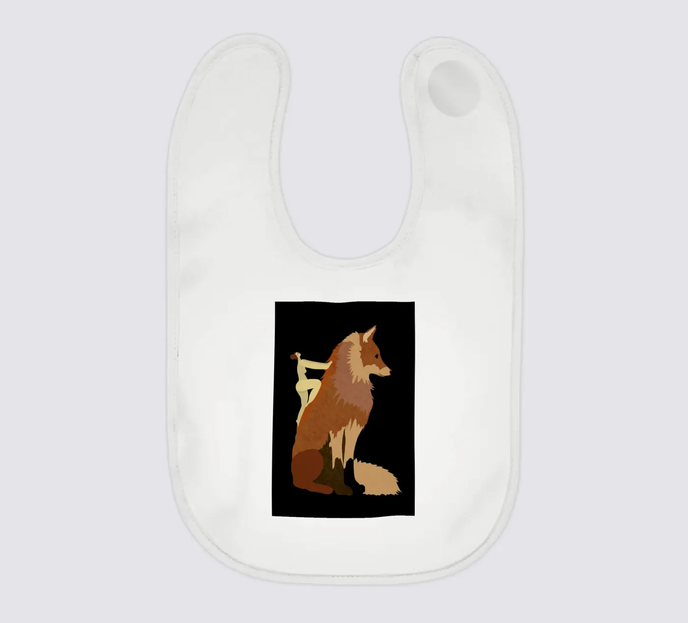 Fox Babylätzchen von Amalia Restrepo